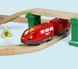 Дитяча іграшкова залізниця з дерева EdWone, 80 деталей (Brio, Ikea, Playtive) E21A09