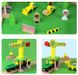Дитяча іграшкова залізниця з дерева EdWone, 70 деталей (Brio, Ikea) E21C17, Без електро локомотива