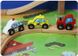 Дитяча іграшкова залізниця з дерева EdWone, 100 деталей (Brio, Ikea, Playtive) E17P02, Електро локомотив