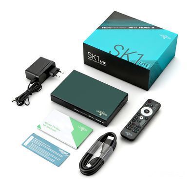 Ugoos SK1 Lite, 4/64 ГБ, Amlogic S928X-K, WIFI 6, Android 14 (Гарантія 1 рік)