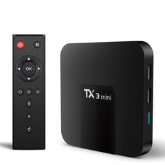 Tanix TX3 Mini 2/16, S905W, BT+WIFI 5, Смарт ТВ Приставка, Smart TV Box