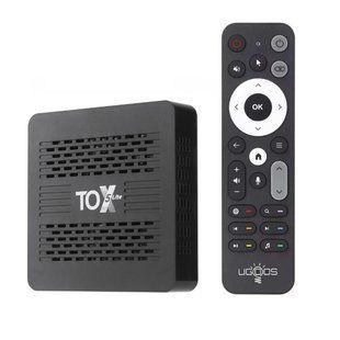 TOX5 Lite 2/32 ГБ, Android 14, S905X5M + аеропульт ur02
