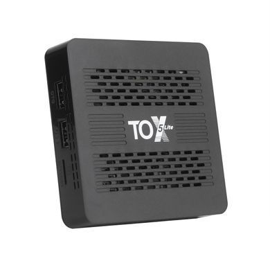 TOX5 Lite 2/32 ГБ, Android 14, S905X5M + аеропульт ur02