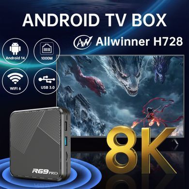 R69 PRO 2/16 Гб, Android 14, WiFi6, LAN 1 Гб