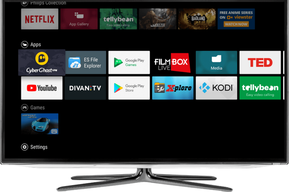 Послуга прошивки смарт приставки на ОС Android TV