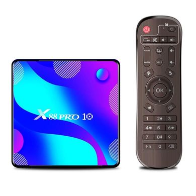 X88 Pro 10 4/32 | RK3318 | Android 11 | Андроід ТВ Приставка | Smart TV Box