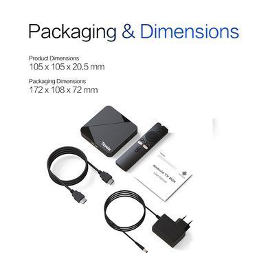 Tanix TX5 4/64 ГБ, Android 14, Amlogic S905Y5, AV1 4K