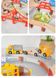 Дитяча залізниця з дерева Iekool, 110 деталей, 101x80 (Brio, Ikea, Playtive), Без електро локомотива