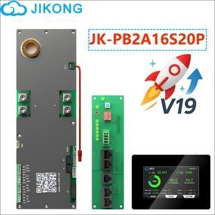 Плата БМС JIKONG BMS V19 JK-PB2A16S20P 4.3 LCD 200A