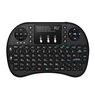 Безпровідна міні клавіатура Rii i8 mini+ з підсвіткою (RT-MWK08+)