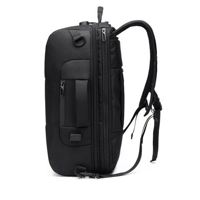Рюкзак-сумка Ozuko 9225 черный с отделением для ноутбука 15,6", трансформер 3 в 1