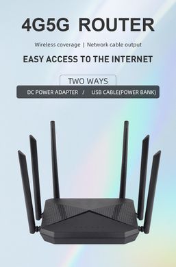 Роутер 4G/5G CPE B618 WIFI (живлення 5в та 220в)