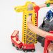Детская игрушечная железная дорога из дерева Iekool, 90 деталей, 102x65 (Brio, Ikea, Playtive), Электро локомотив
