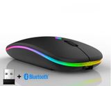Миша безпровідна X1 RGB, Bluetooth + USB, 800/1200/1600 dpi