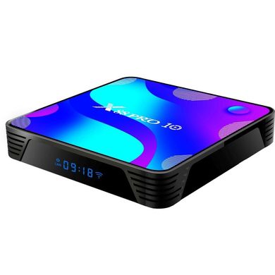 X88 Pro 10 4/128 ГБ, Android 11, RK3318, Андроід ТВ Приставка, Smart TV Box