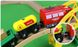 Детская игрушечная железная дорога из дерева EdWone, 70 деталей (Brio, Ikea) E16A10, E21A17