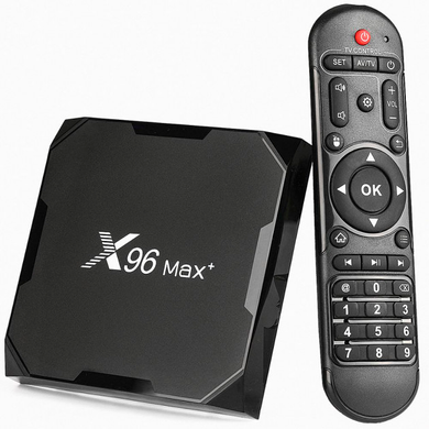 X96 Max Plus 4/64, s905x3, Smart TV Box, Android 9, Смарт тв приставка