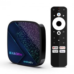 H96 Hako Pro 4/64, Android TV 11, Netflix, Smart tv Box