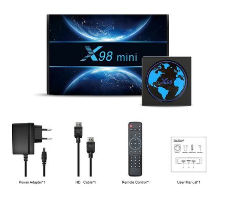 X98 mini 2/16 ГБ, Amlogic S905W2, Android 11, IPTV Box