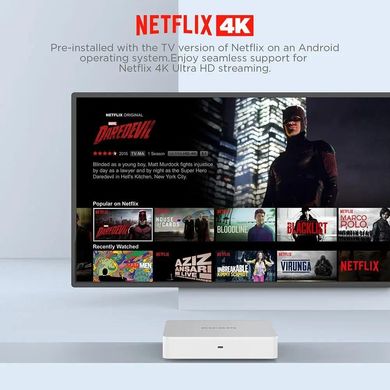 Kickpi KP1 2/32 Гб, сертифікована Google TV і Netflix 4K