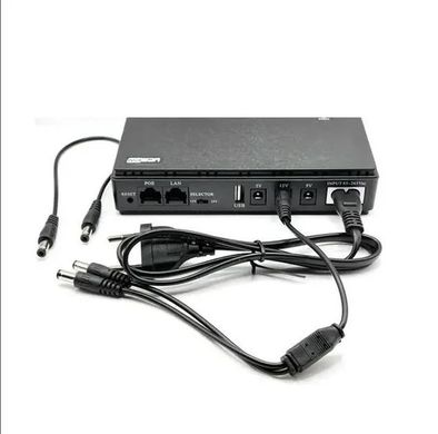 Безперебійник UPS DC1018P для Роутера mini ups підтримує 5/9/12В, 10400 мАг