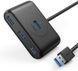 USB-хаб Ugreen USB 3.0, 4 порти, 25 см, Black (CR113) - 1