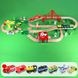 Дитяча іграшкова залізниця з дерева EdWone, 80 деталей (Brio, Ikea, Playtive) E21A36