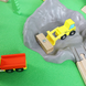 Дитяча іграшкова залізниця з дерева EdWone, 117 деталей (Brio, Ikea, Playtive) E21A31