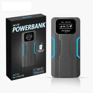 4G LTE Роутер + Powerbank M212-E, Wi-Fi 6, 10000 мА&middot;год