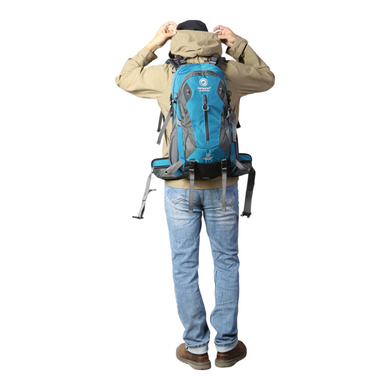 Туристический рюкзак Pentagram 35л, универсальный (PM001), каркасна спинка