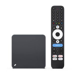 RockTek G2S 2/32 ГБ, Google TV 14, Amlogic S905X5M-J, Netflix, Dolby Vision
