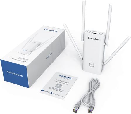 Wavlink AX1800 AERIAL D4X гігабітний Wifi 6 підсилювач сигналу (репітер) 2.4 / 5.8 ГГЦ